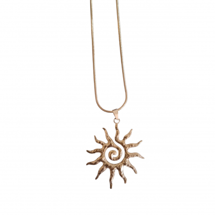 Necklace Yellow Sun