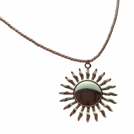 Necklace Sun Yellow