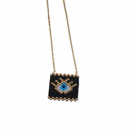 Neckless eye in black box
